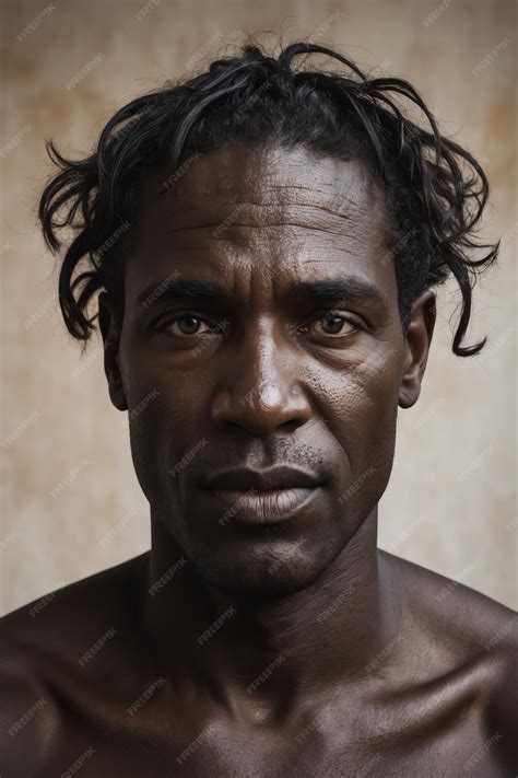 Realistic Ugly Black Guy Portrait | Premium AI-generated image