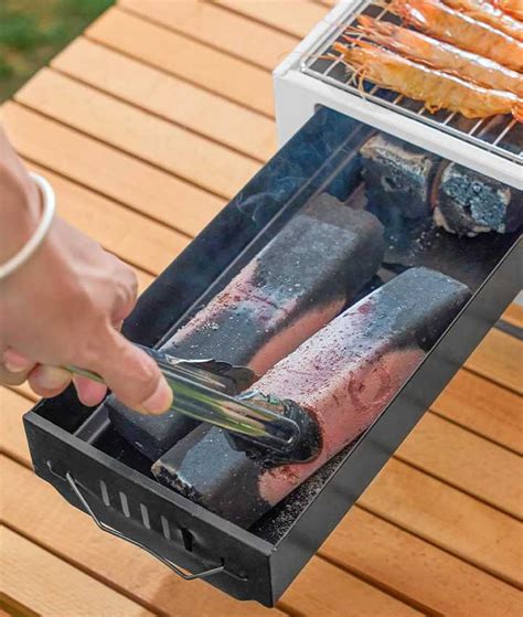 portable barbecue grill dual   outdoor  home manufacturer