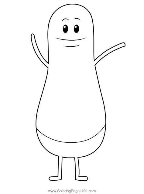 Ninny Dumb Ways To Die Coloring Page for Kids - Free Dumb Ways To Die ...