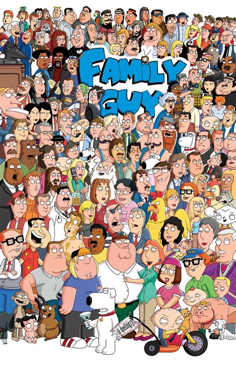 Family Guy cast by deeling15 on DeviantArt