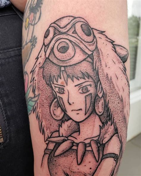 70+ Amazing Princess Mononoke Tattoo Designs You Need To See!