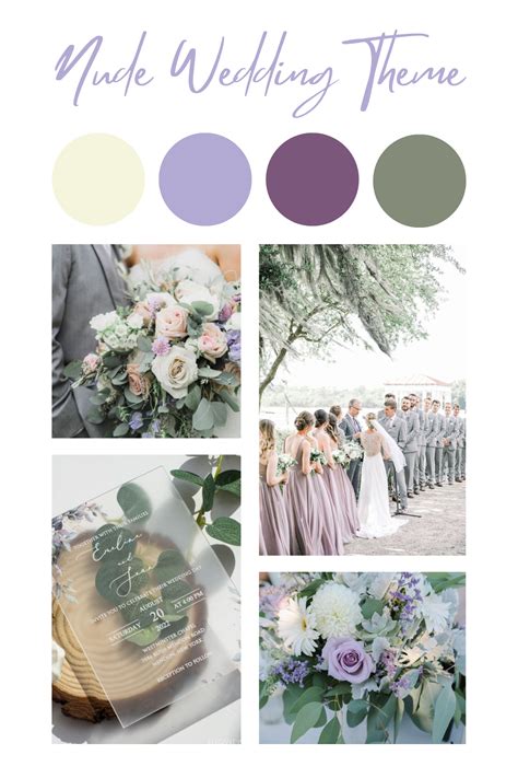 Nude Elegance: 10 Gorgeous Wedding Color Palettes for Your Big Day