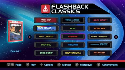 Atari Flashback Collection for Switch includes 150 games