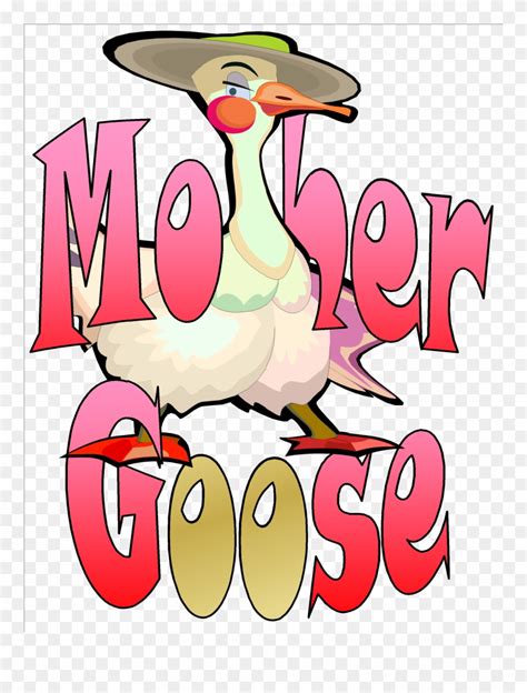 Goose Clipart Mother Goose - Mother Goose Characters - Png Download ...