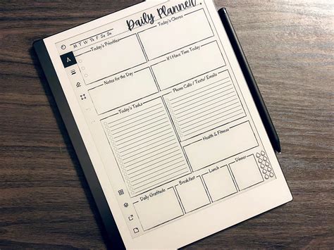 Remarkable 2 templates