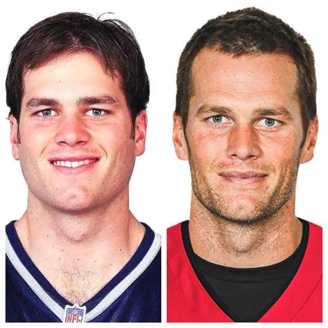 Tom Brady in 2001 vs. Tom Brady now : r/pics