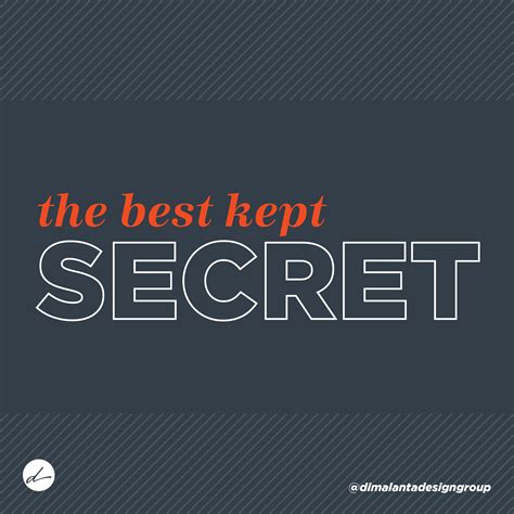 The “Best-Kept Secret” Dilemma - Dimalanta Design Group