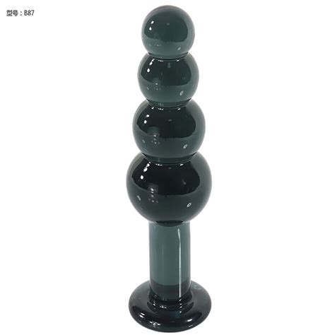 Glass Anal Beads Butt Plug,Crystal Butt Plug Personal Massage with