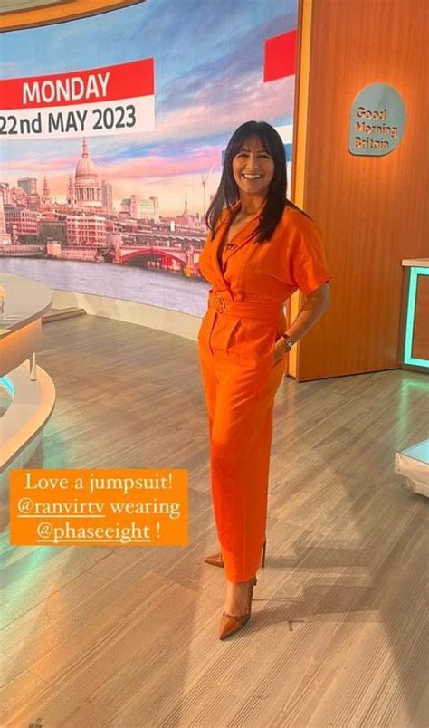 GMB's Ranvir Singh looks unreal in leggy dress and bouncy 70s curls ...