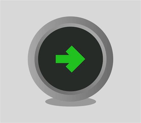 premium vector arrow button