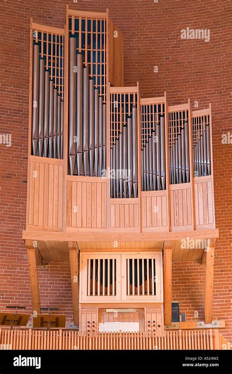 modern church organ stock photo alamy