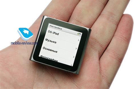 Про Apple. Обзор плеера iPod Nano (шестое поколение)