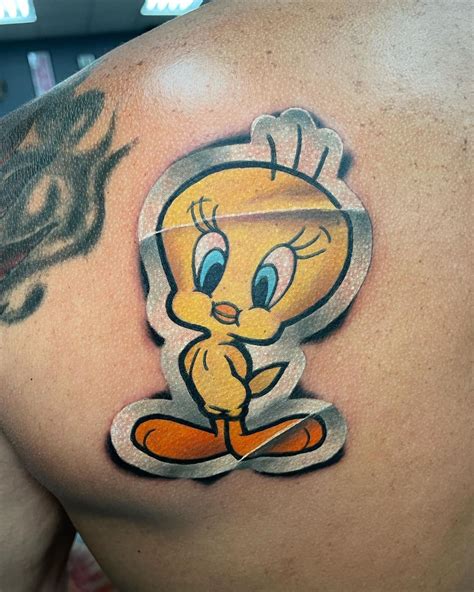 24 Tweety Bird Tattoo Ideas To Commemorate Your Childhood