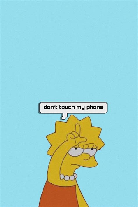 Download Sad Lisa Simpson Being Private Wallpaper | Wallpapers.com