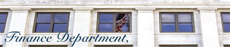 finance city  racine