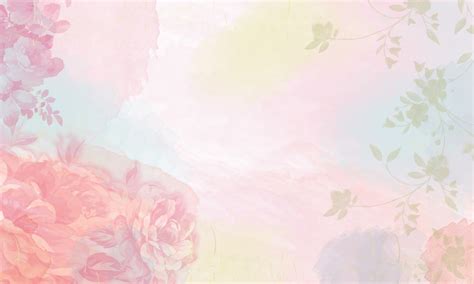 watercolor floral background  getdrawings