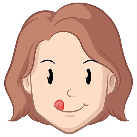 Cravings Hungry Woman Licking Lips Cartoon 27565569 Vector Art at Vecteezy