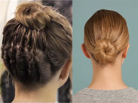 how to do a bun with short hair
