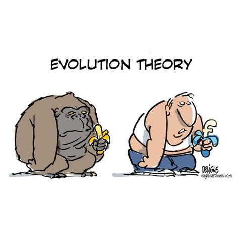 Evolution theory and facebook - Cartoons - Allvoices | Daily cartoon ...