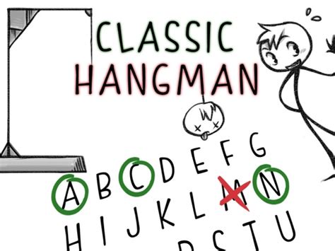 Classic Hangman 🏆 Games Online