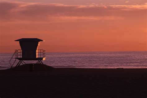 Sunset Beach Lifeguard Tower - Free photo on Pixabay