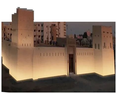 Al Dhaid Fort in Sharjah | Facade Lighting Services