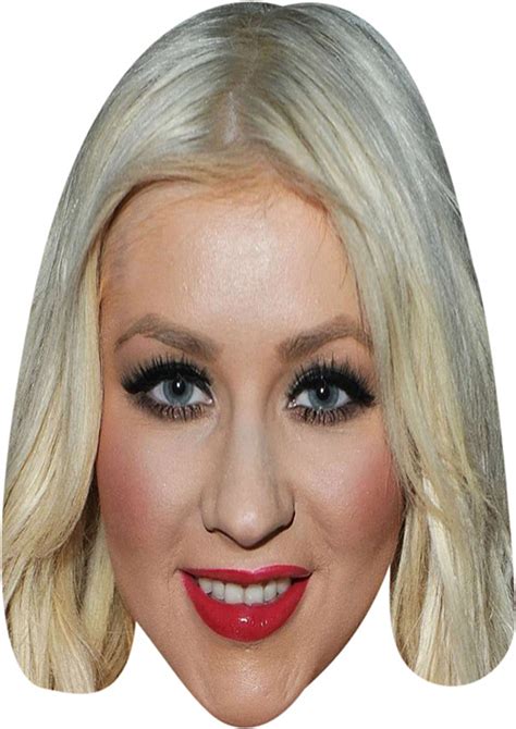 Christina Aguilera (2) Music celebrity Party Face Fancy Dress ...