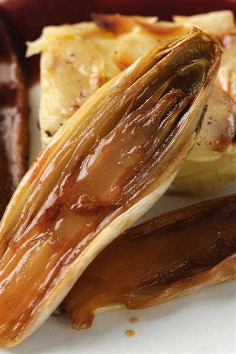 Caramelised Chicory Recipe - Great British Chefs