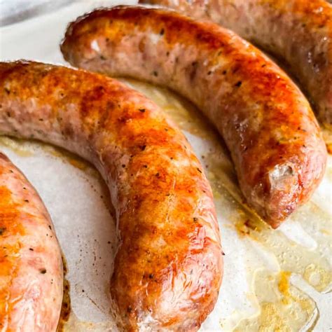 how long to cook sausage in the oven at 350