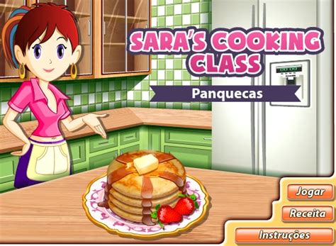 Jogo Da Cozinha Da Sara - Culinária da Sara: Panquecas | Total Games - Jogos Online Grátis