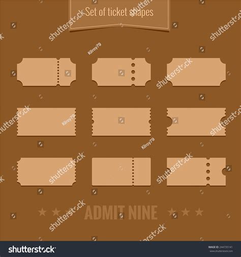 553 Raffle ticket shape Images, Stock Photos & Vectors | Shutterstock