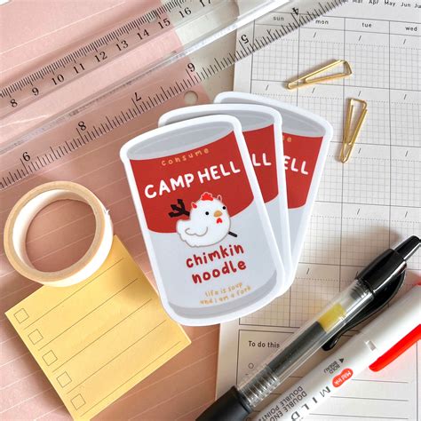 Campbells Soup Inspired camphell Chimkin Noodle Soup - Etsy