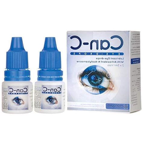 Can-C Eye Drops for Cataract Treatment with N-Acetylcarnosine