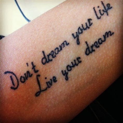 Live Your Life Tattoos