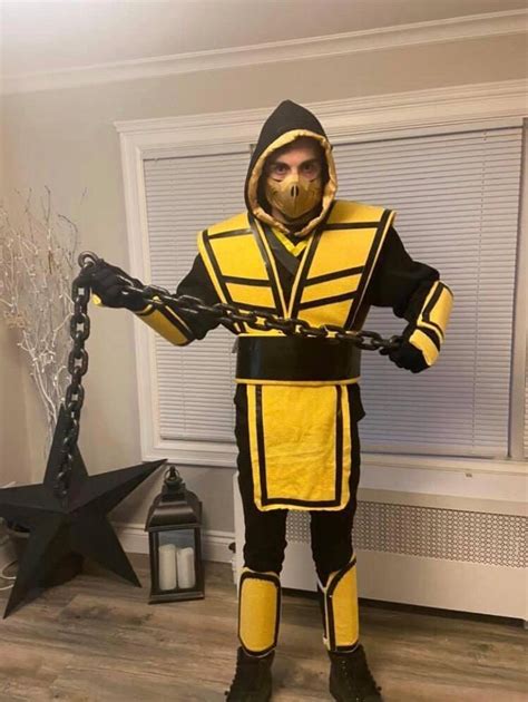 Mortal Kombat/Scorpion Costume by Ultraboy123 on DeviantArt