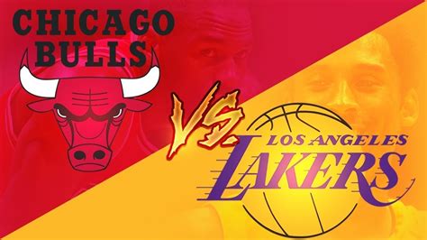 chicago bulls  la lakers full game highlights youtube