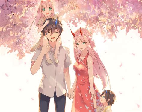 Beautiful Moments: Darling in the FranXX HD Wallpaper