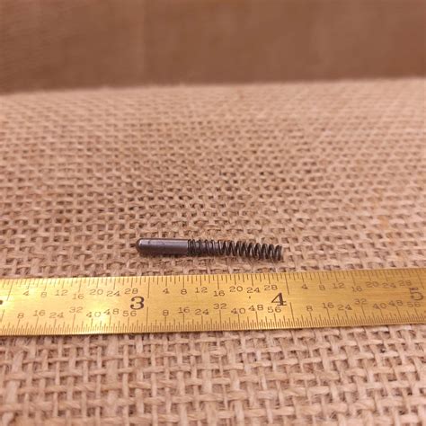 Pre-64 Winchester Model 70 Bolt Stop Release Plunger & Spring, Large