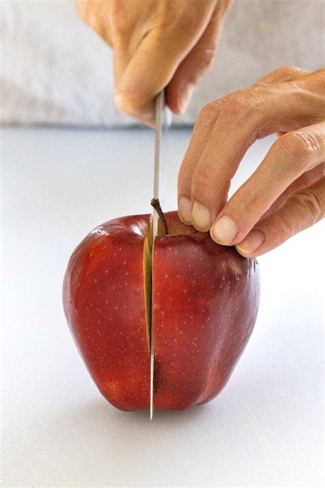 Cut In Half Apple