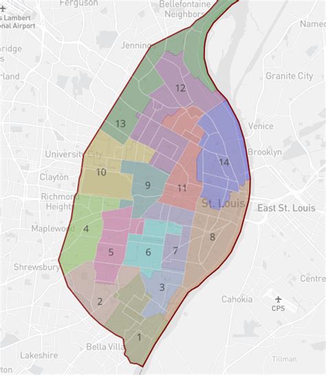 New Ward Map Passes Board of Alderman - NextSTL