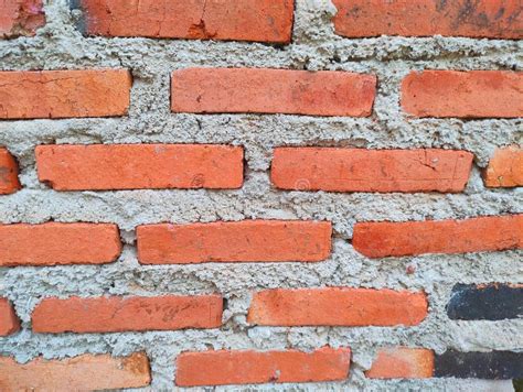 Bricks are Commonly Used As Building Construction Materials Stock Image ...