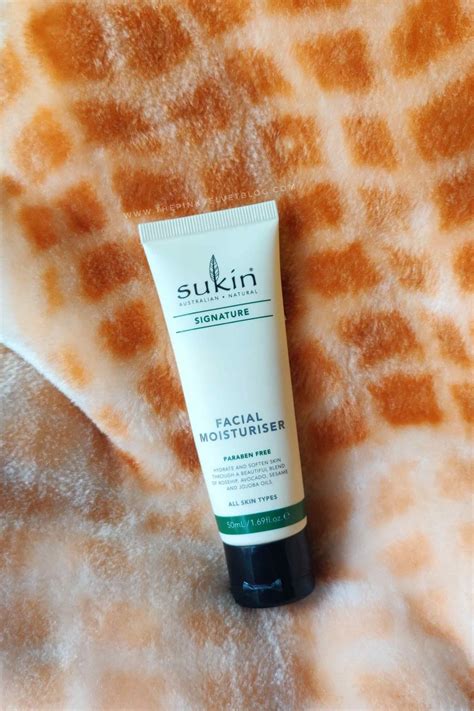 Sukin Facial Moisturiser Review - The Pink Velvet Blog
