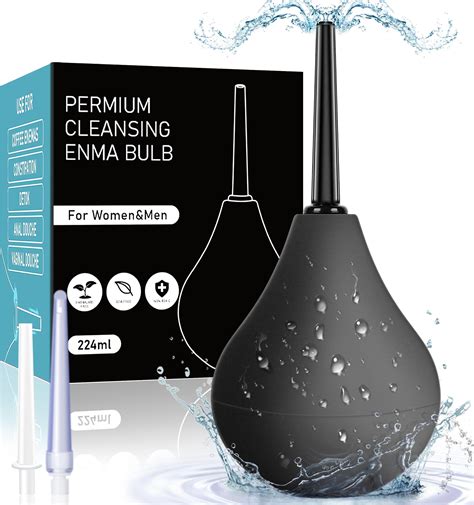 Amazon.com: Anal Douche Bottles Kit Reusable - Bulb,Enema Douche with 3