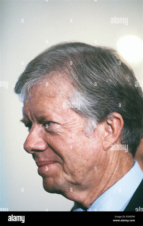 November 1980: President Jimmy Carter portrait Stock Photo - Alamy