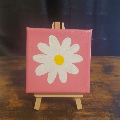 Simple Flower Painting - Etsy