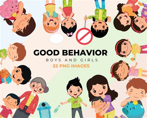 Good Behaviour Part 1 Children's Educational Graphics. - Etsy