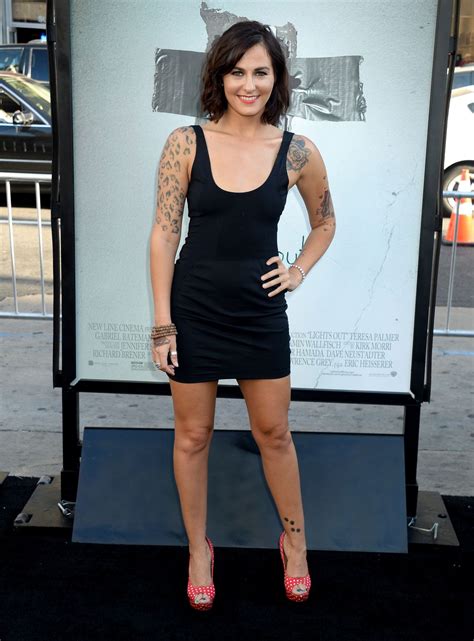 Scout Taylor Compton – ‘Lights Out’ Premiere in Los Angeles, CA 7/19