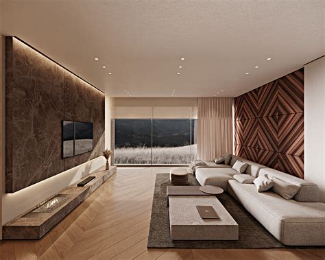 LIVING ROOM DESIGN on Behance