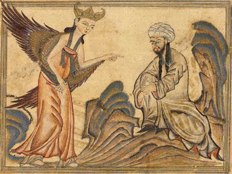 Archangel Gabriel Questions Muhammad in the Hadith