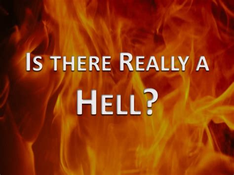 Is There Really a Hell? – BenHammond.org